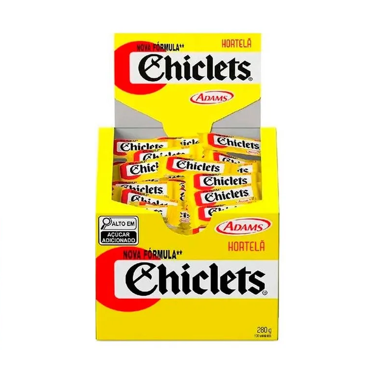 Adams Chiclets Hortelã (280g)
